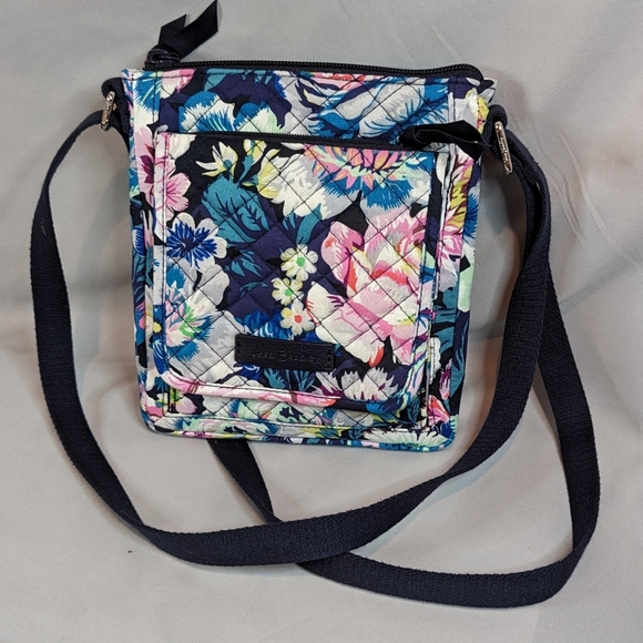 VERA Bradley Purse Wallet Wristlet Paisley Floral Peacock Quilted Crossbody Lot - Picture 3 of 13